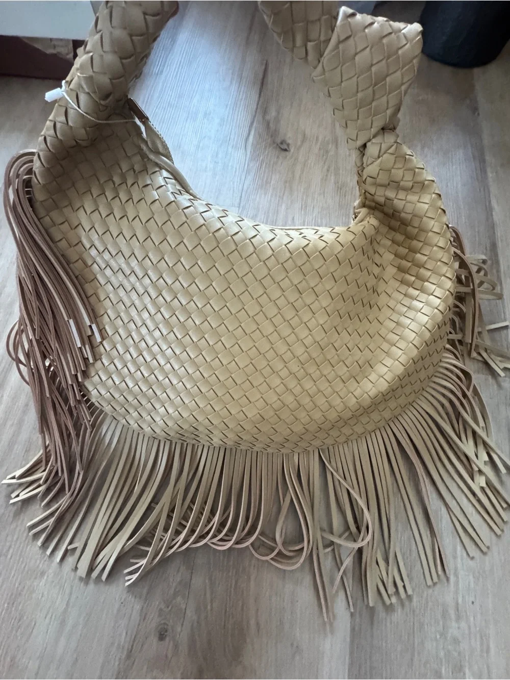 The Brigitte Fringe Satchel by Melie Bianco brand new / Anthropologie